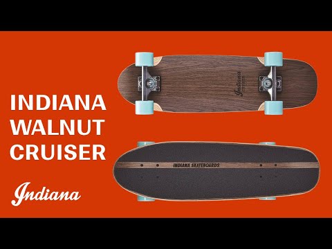 
                  
                    Load and play video in Gallery viewer, INDIANA SKATEBOARD CRUISER WALNUT
                  
                