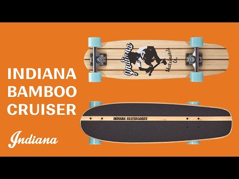 
                  
                    Load and play video in Gallery viewer, INDIANA SKATEBOARD CRUISER BAMBOO
                  
                